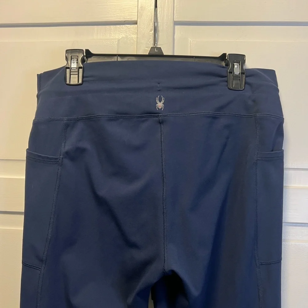 Spyder Active Jogger/Leggings Size Women’s XL Color Navy Blue